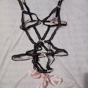 Victoria's Secret Open Teddy Playsuit